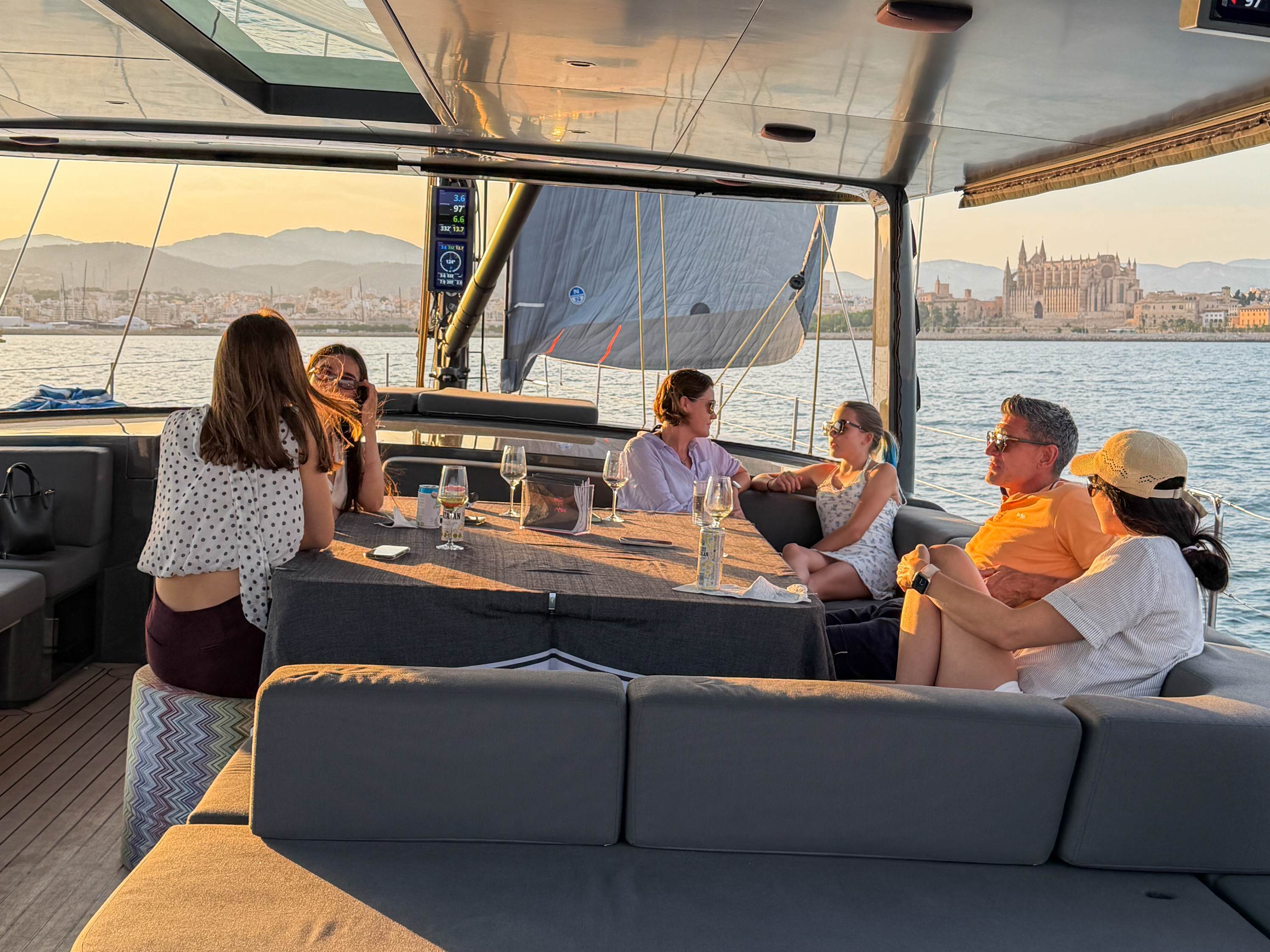 Sunset Cruise aboard W in the Bay of Palma